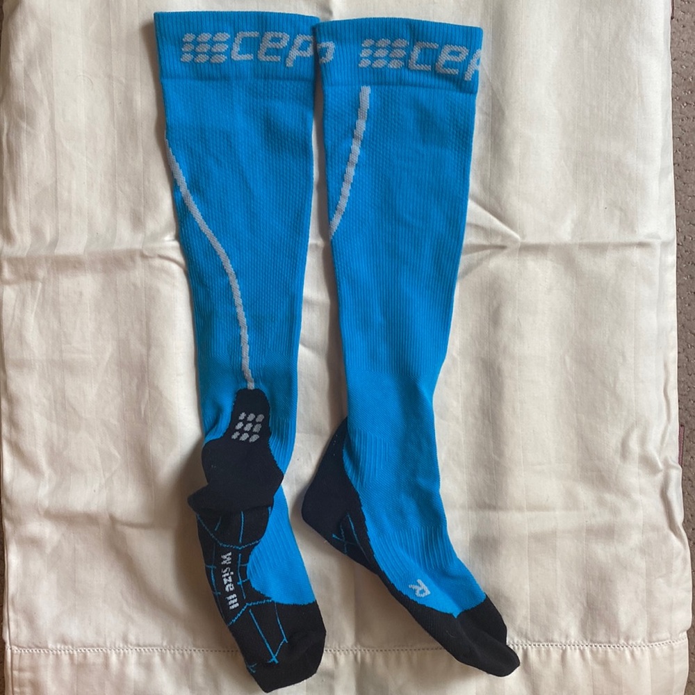 CEP Trail Merino Compression Socks Size III Womens - Worn Once